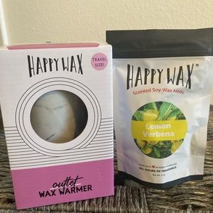 NEW Happy Wax Outlet Wax Warmer & Wax Melt